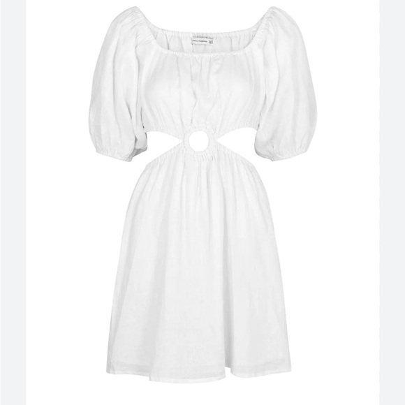Faithfull the brand Almere cutout linen mini dress - Picture 8 of 11
